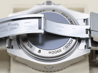 GENTS ROLEX DEEPSEA SEA-DWELLER D-BLUE 126660 JAMES CAMERON STAINLESS STEEL WARRANTY STICKERS 2022 B&P