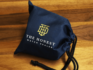 THE HONEST WATCH DEALER VEGAN LEATHER SINGLE WATCH ROLL WITH SLEEVE AND BOX