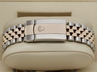 GENTS ROLEX DATEJUST 41mm 126331 18ct ROSE GOLD/STEEL CHOCOLATE DIAL WARRANTY 2025 UK B&P