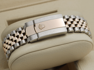 GENTS ROLEX DATEJUST 41mm 126331 18ct ROSE GOLD/STEEL CHOCOLATE DIAL WARRANTY 2025 UK B&P