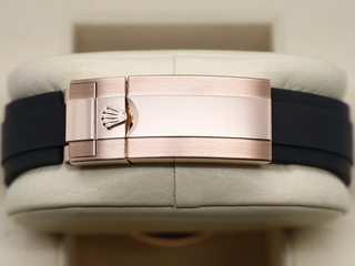 GENTS ROLEX DAYTONA 18ct ROSE GOLD OYSTERFLEX 126515LN SUNDUST DIAL NEW MODEL WARRANTY 2025 UK B&P