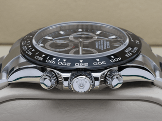 GENTS ROLEX DAYTONA 116500LN STAINLESS STEEL BLACK DIAL STICKERS WARRANTY 2018 UK B&P