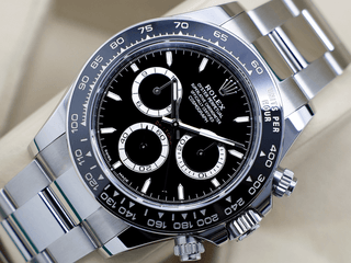 GENTS ROLEX DAYTONA 126500LN STAINLESS STEEL BLACK DIAL NEW MODEL UNWORN 2025 UK B&P