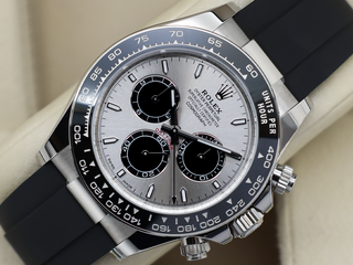 GENTS ROLEX DAYTONA 18ct WHITE GOLD OYSTERFLEX GHOST 126519LN UNWORN STICKERS 2025 UK B&P