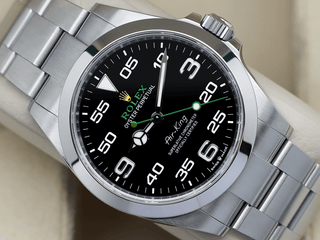 GENTS ROLEX AIR-KING 40mm 126900 STAINLESS STEEL WARRANTY 2023 UK B&P