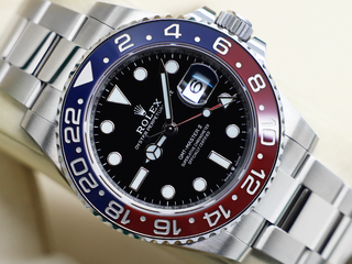 GENTS ROLEX GMT-MASTER II PEPSI 126710BLRO STAINLESS STEEL WARRANTY 2022 UK B&P