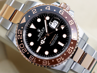 ROLEX GMT-MASTER II ROOT BEER 126711CHNR 18ct ROSE GOLD/STEEL WARRANTY 2023 B&P