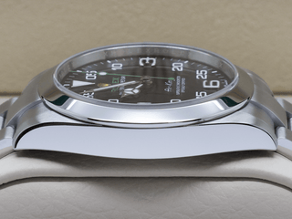 GENTS ROLEX AIR-KING 40mm 126900 STAINLESS STEEL WARRANTY 2023 UK B&P