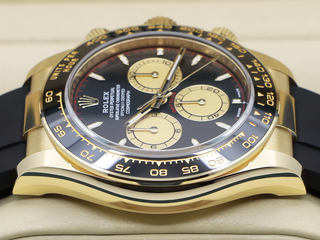 GENTS ROLEX DAYTONA 18ct YELLOW GOLD OYSTERFLEX PAUL NEWMAN 126518LN NEW MODEL WARRANTY 2024 UK B&P