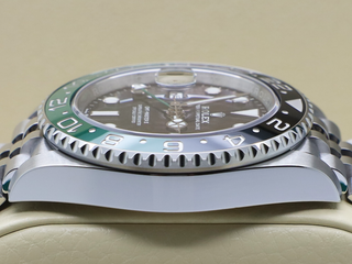 GENTS ROLEX GMT-MASTER II LHD SPRITE 126720VTNR STAINLESS STEEL WARRANTY 2024 UK B&P