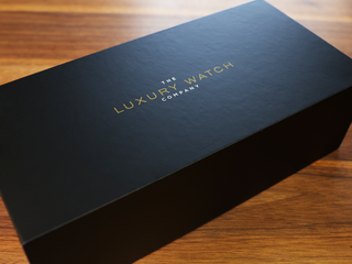 THE LUXURY WATCH COMPANY REAL LEATHER TRIPLE WATCH ROLL WITH SLEEVE AND BOX