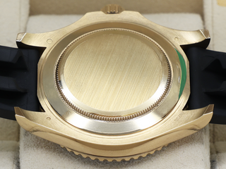 GENTS ROLEX YACHT-MASTER 42mm 226658 18ct YELLOW GOLD OYSTERFLEX STICKERS WARRANTY 2024 UK B&P