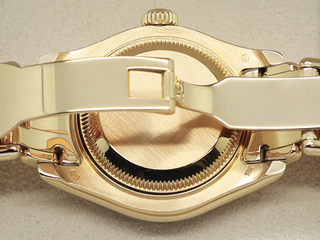 LADIES ROLEX PEARLMASTER 29mm 80318 18CT YELLOW GOLD FACTORY DIAMOND DIAL/DIAMOND BEZEL WARRANTY 2003 UK B&P