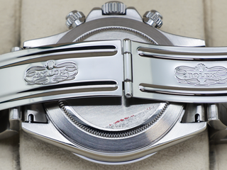 GENTS ROLEX ZENITH DAYTONA 16520 STAINLESS STEEL BLACK PATRIZZI DIAL WARRANTY 1997 B&P