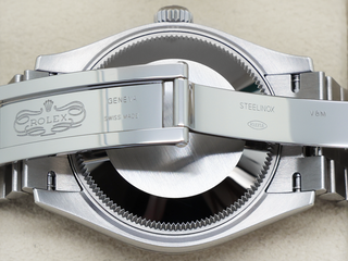 LADIES ROLEX DATEJUST MIDSIZE 31mm 278274 STEEL AZZURRO 'FLORAL' MOTIF DIAMOND DIAL WARRANTY2025 B&P