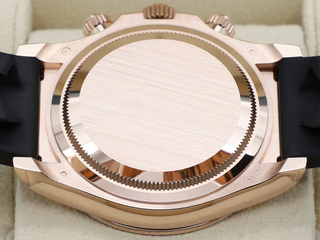 GENTS ROLEX DAYTONA 18ct ROSE GOLD OYSTERFLEX 126515LN BLACK DIAL NEW MODEL WARRANTY 2024 UK B&P