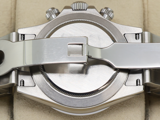 GENTS ROLEX DAYTONA 116520 STAINLESS STEEL BLACK DIAL UNPOLISHED WARRANTY 2008 UK B&P