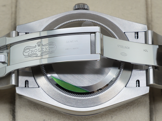 GENTS ROLEX OYSTER PERPETUAL 41mm 124300 STAINLESS STEEL GREEN DIAL UNWORN 2025 B&P