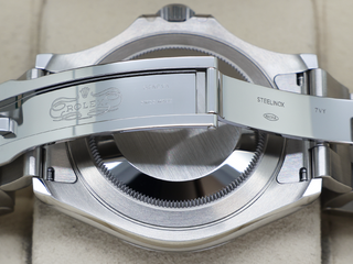 GENTS ROLEX YACHT-MASTER 40 126622 STAINLESS STEEL RHODIUM DIAL WARRANTY 2024 UK B&P