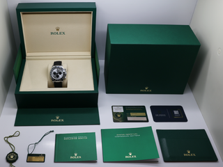 GENTS ROLEX DAYTONA 18ct WHITE GOLD OYSTERFLEX GHOST 126519LN UNWORN 2026 UK B&P