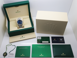 GENTS ROLEX SKY-DWELLER 42mm 336934 STAINLESS STEEL BLUE DIAL WARRANTY 2024 UK B&P