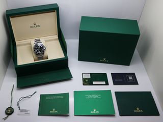 GENTS ROLEX SUBMARINER NON DATE 41mm 124060 STAINLESS STEEL UNWORN 2026 UK B&P