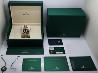 GENTS ROLEX DAYTONA 18ct YELLOW GOLD JOHN MAYER 2.0 126508 GREEN DIAL UNWORN 2025 UK B&P