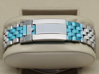 GENTS TUDOR BLACK BAY CHRONO FLAMINGO BLUE 79360N STAINLESS STEEL UNWORN FULL STICKERS 2026 UK B&P