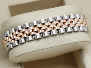 LADIES ROLEX DATEJUST MIDSIZE 31mm 178341 ROSE GOLD/STEEL CHOCOLATE DIAMOND DIAL/DIAMOND BEZEL WARRANTY 2013 B&P