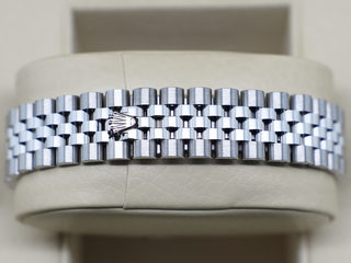 LADIES ROLEX DATEJUST MIDSIZE 31mm 278274 STEEL AUBERGINE DIAMOND ROMAN NUMERAL DIAL UNWORN FULL STICKERS 2024 B&P