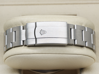 GENTS ROLEX OYSTER PERPETUAL 41mm 124300 STAINLESS STEEL BLUE DIAL WARRANTY 2023 B&P