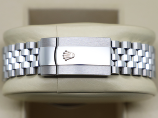 GENTS ROLEX DATEJUST 41mm 126334 STAINLESS STEEL RHODIUM DIAL WARRANTY 2021 UK B&P