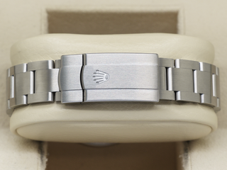 ROLEX OYSTER PERPETUAL 34mm 124200 STAINLESS STEEL LAVENDER DIAL UNWORN 2026 UK B&P