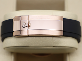 GENTS ROLEX YACHT-MASTER 40mm 126655 18ct ROSE GOLD OYSTERFLEX BLACK DIAL UNWORN STICKERS 2025 UK B&P