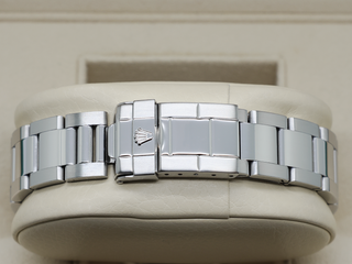 GENTS ROLEX ZENITH DAYTONA 16520 STAINLESS STEEL BLACK PATRIZZI DIAL WARRANTY 1997 B&P