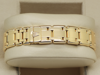LADIES ROLEX PEARLMASTER 29mm 80318 18CT YELLOW GOLD FACTORY DIAMOND DIAL/DIAMOND BEZEL WARRANTY 2003 UK B&P
