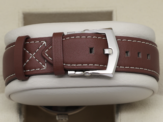 GENTS PATEK PHILIPPE CALATRAVA PILOT TRAVEL TIME 5524G 42mm 18CT WHITE GOLD WARRANTY 2022 UK B&P