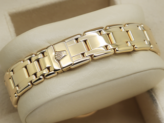 LADIES ROLEX PEARLMASTER 29mm 80318 18CT YELLOW GOLD FACTORY DIAMOND DIAL/DIAMOND BEZEL WARRANTY 2003 UK B&P