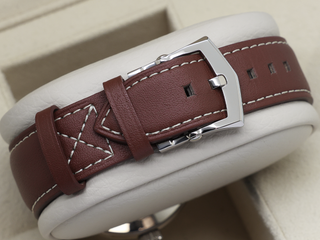 GENTS PATEK PHILIPPE CALATRAVA PILOT TRAVEL TIME 5524G 42mm 18CT WHITE GOLD WARRANTY 2022 UK B&P