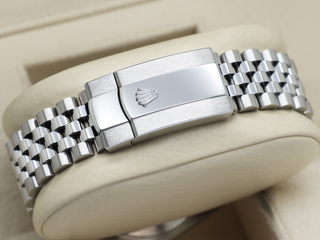 ROLEX DATEJUST 41mm 126334 STEEL WHITE MOTHER OF PEARL DIAMOND DIAL WARRANTY 2023 UK B&P
