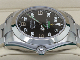 GENTS ROLEX AIR-KING 40mm 116900 STAINLESS STEEL STICKERS WARRANTY 2020 B&P