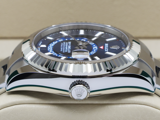 GENTS ROLEX SKY-DWELLER 42mm 336934 STAINLESS STEEL BLUE DIAL UNWORN 2025 UK B&P