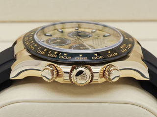 GENTS ROLEX DAYTONA 18ct YELLOW GOLD OYSTERFLEX PIKACHU 116518LN WARRANTY 2023 UK B&P