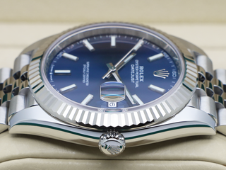 GENTS ROLEX DATEJUST 41mm 126334 STAINLESS STEEL BLUE DIAL UNWORN 2026 UK B&P