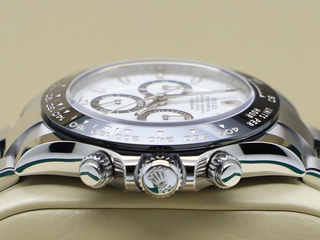 GENTS ROLEX DAYTONA PANDA 116500LN STAINLESS STEEL WHITE DIAL UNWORN 2022 UK B&P