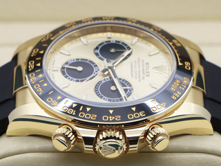 GENTS ROLEX DAYTONA 18ct YELLOW GOLD OYSTERFLEX 'PIKACHU' 126518LN NEW MODEL WARRANTY 2024 UK B&P