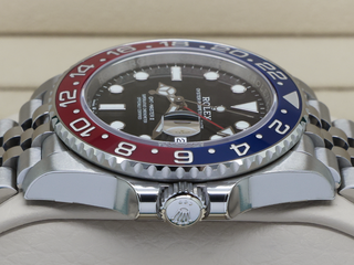 GENTS ROLEX GMT-MASTER II PEPSI MK1 126710BLRO STAINLESS STEEL WARRANTY FULL STICKERS 2018 UK B&P