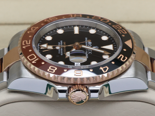 ROLEX GMT-MASTER II ROOT BEER 126711CHNR 18ct ROSE GOLD/STEEL WARRANTY 2021 UK B&P
