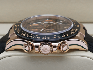 GENTS ROLEX DAYTONA 18ct ROSE GOLD 116515LN CHOCOLATE ARABIC DIAL WARRANTY 2015 UK B&P