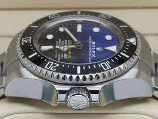 GENTS ROLEX DEEPSEA SEA-DWELLER D-BLUE 126660 JAMES CAMERON STAINLESS STEEL WARRANTY STICKERS 2019 UK B&P